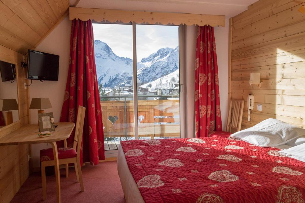 Hotel Adret Les Deux Alpes Cameră foto